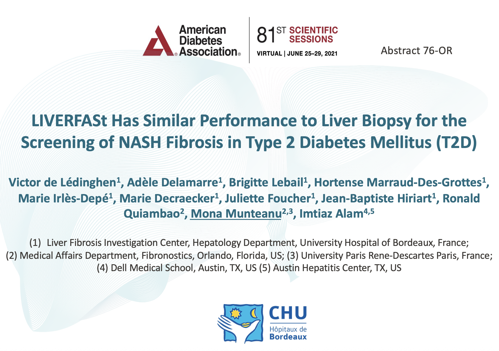 This paper introduces LIVERFASt, an AI-powered biomarker for non-invasively predicting liver steatosis and fibrosis in chronic Hepatitis B patients with metabolic syndrome. It demonstrates LIVERFASt's effective diagnostic performance, especially outperforming other tools in Type 2 Diabetes patients.